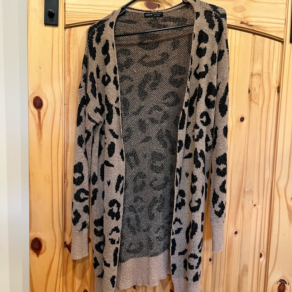 Leopard Cardigan